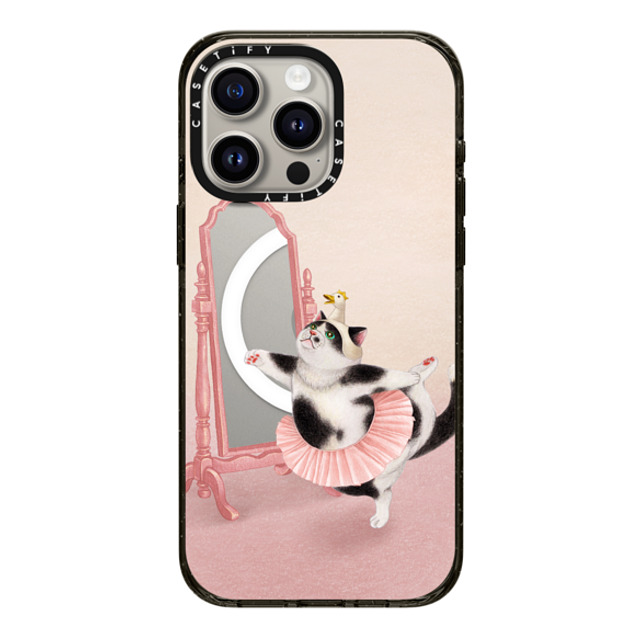 Nyangsongi x CASETiFY iPhone 15 Pro Max Case Cat,Animal Black Impact Case MagSafe Compatible Swan Back to School Nyangsongi x CASETiFY iPhone 15 Pro Max Case Cat,Animal Black Impact Case MagSafe Compatible Swan Back to School