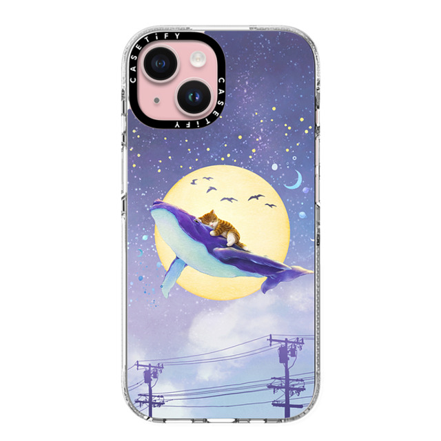 Nyangsongi x CASETiFY iPhone 15 Case Cat,Animal Clear Clear Case MagSafe Compatible Good night Mother's Day Nyangsongi x CASETiFY iPhone 15 Case Cat,Animal Clear Clear Case MagSafe Compatible Good night Mother's Day
