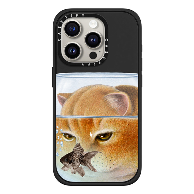 Nyangsongi x CASETiFY iPhone 15 Pro Case マットブラック Impact Case MagSafe Compatible target Mother's Day Nyangsongi x CASETiFY iPhone 15 Pro Case マットブラック Impact Case MagSafe Compatible target Mother's Day
