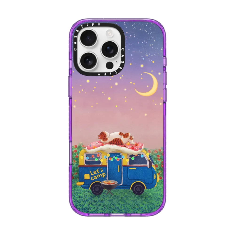 Impact iPhone 16 Pro Max Case MagSafe Compatible - Summer camp