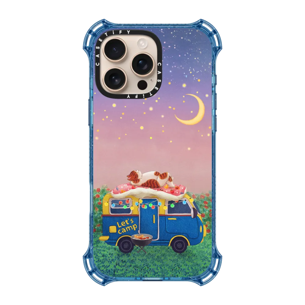 Bounce iPhone 16 Pro Max Case MagSafe Compatible - Summer camp