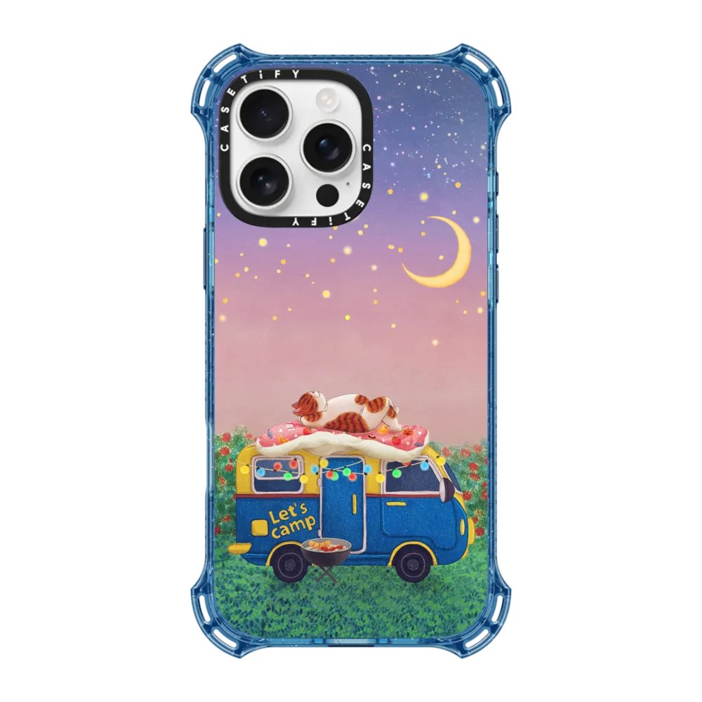 Bounce iPhone 16 Pro Max Case MagSafe Compatible - Summer camp