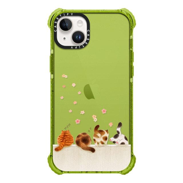 Nyangsongi x CASETiFY iPhone 14 Plus Case Kiwi ウルトラインパクトケース Nap Nyangsongi x CASETiFY iPhone 14 Plus Case Kiwi ウルトラインパクトケース Nap