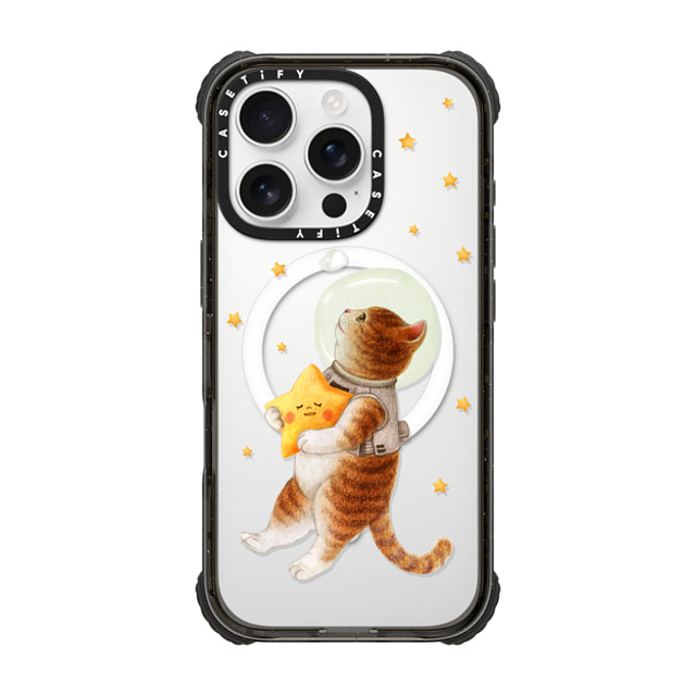 Nyangsongi x CASETiFY iPhone 16 Pro Case Cat,Animal Black ウルトラ インパクトケース MagSafe 対応 The stars Mother's Day Nyangsongi x CASETiFY iPhone 16 Pro Case Cat,Animal Black ウルトラ インパクトケース MagSafe 対応 The stars Mother's Day