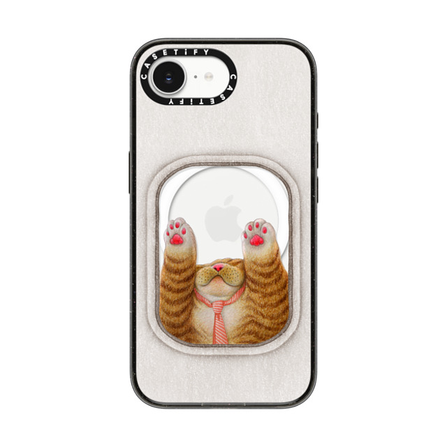 Nyangsongi x CASETiFY iPhone 16e ケース Cat,Animal ブラック インパクトケース MagSafe対応 Subway on weekday mornings Back to School Nyangsongi x CASETiFY iPhone 16e ケース Cat,Animal ブラック インパクトケース MagSafe対応 Subway on weekday mornings Back to School