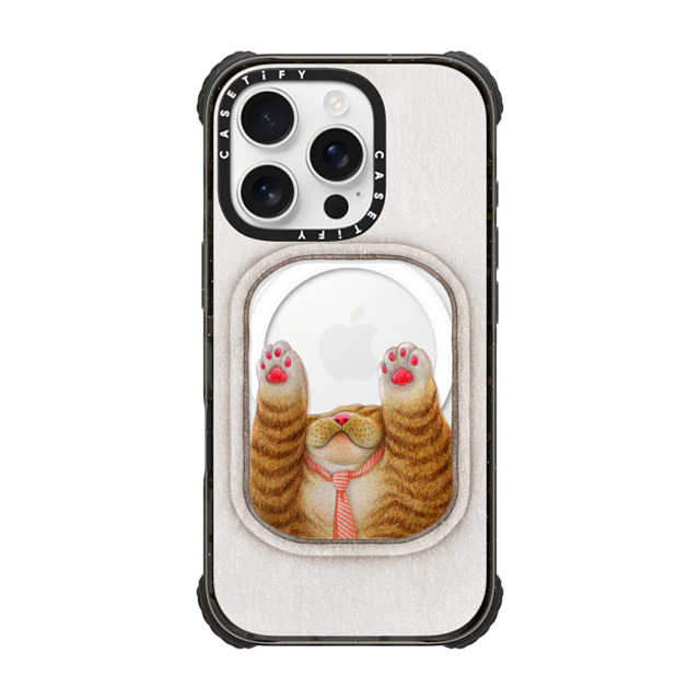 Nyangsongi x CASETiFY iPhone 16 Pro Case Black ウルトラ インパクトケース MagSafe 対応 Subway on weekday mornings Nyangsongi x CASETiFY iPhone 16 Pro Case Black ウルトラ インパクトケース MagSafe 対応 Subway on weekday mornings