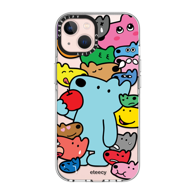 eteecy x CASETiFY iPhone 13 ケース クリア クリア ケース MagSafe対応 It is all me