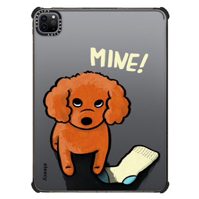 eteecy x CASETiFY iPad Pro 11-inch (第3/4世代) Dog,Animal Black iPad インパクト ケース It is mine Mother's Day eteecy x CASETiFY iPad Pro 11-inch (第3/4世代) Dog,Animal Black iPad インパクト ケース It is mine Mother's Day