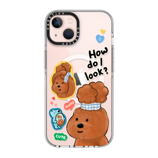 eteecy x CASETiFY iPhone 13 ケース クリア クリア ケース MagSafe対応 How do I look