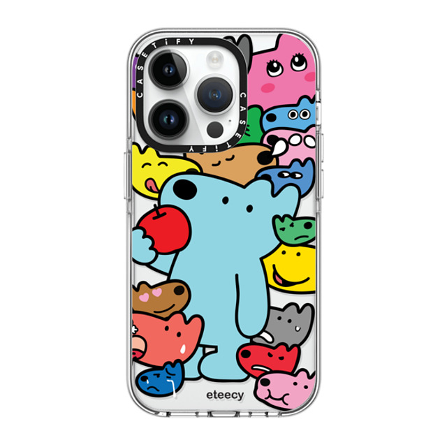 eteecy x CASETiFY iPhone 14 Pro ケース クリア クリア ケース MagSafe対応 It is all me