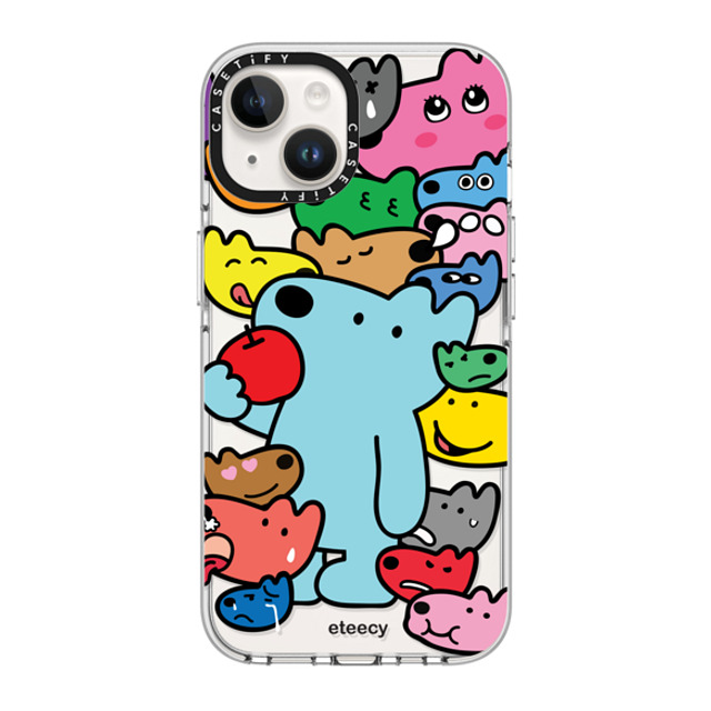 eteecy x CASETiFY iPhone 14 ケース クリア クリア ケース MagSafe対応 It is all me