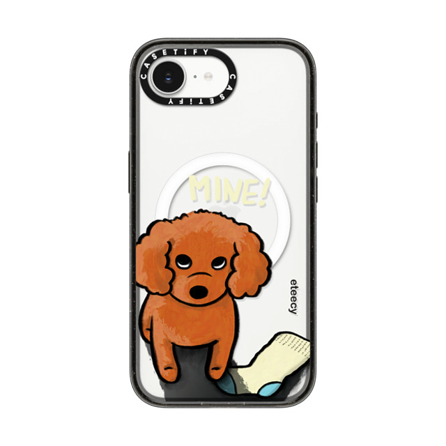 eteecy x CASETiFY iPhone 16e Case Dog,Animal Black Impact Case MagSafe Compatible Mine! Back to School eteecy x CASETiFY iPhone 16e Case Dog,Animal Black Impact Case MagSafe Compatible Mine! Back to School