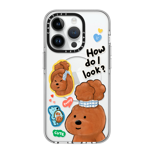 eteecy x CASETiFY iPhone 14 Pro ケース クリア クリア ケース MagSafe対応 How do I look