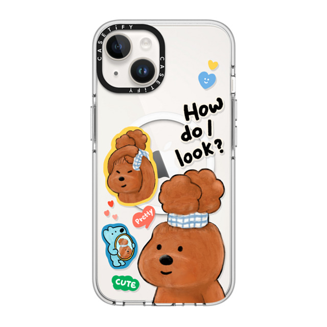 eteecy x CASETiFY iPhone 14 ケース クリア クリア ケース MagSafe対応 How do I look