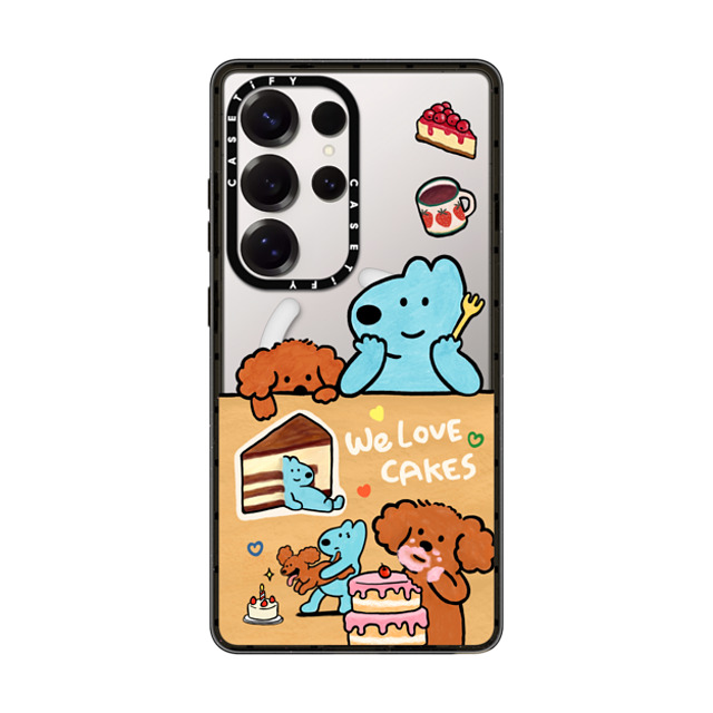 eteecy x CASETiFY Galaxy S25 Ultra Case Dog,Animal ブラック マグネット式 インパクトケース We love Cakes New iPhone eteecy x CASETiFY Galaxy S25 Ultra Case Dog,Animal ブラック マグネット式 インパクトケース We love Cakes New iPhone