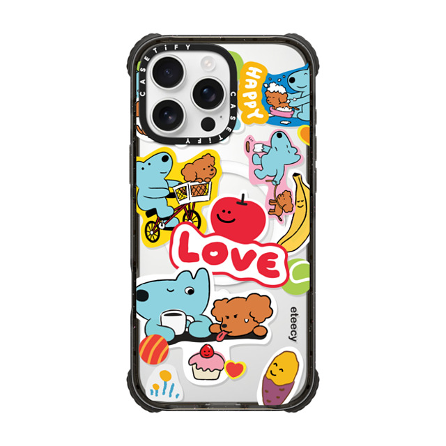 eteecy x CASETiFY iPhone 16 Pro Max Case Sticker,Dog Black ウルトラ インパクトケース MagSafe 対応 Dog lover's daily life Mother's Day eteecy x CASETiFY iPhone 16 Pro Max Case Sticker,Dog Black ウルトラ インパクトケース MagSafe 対応 Dog lover's daily life Mother's Day