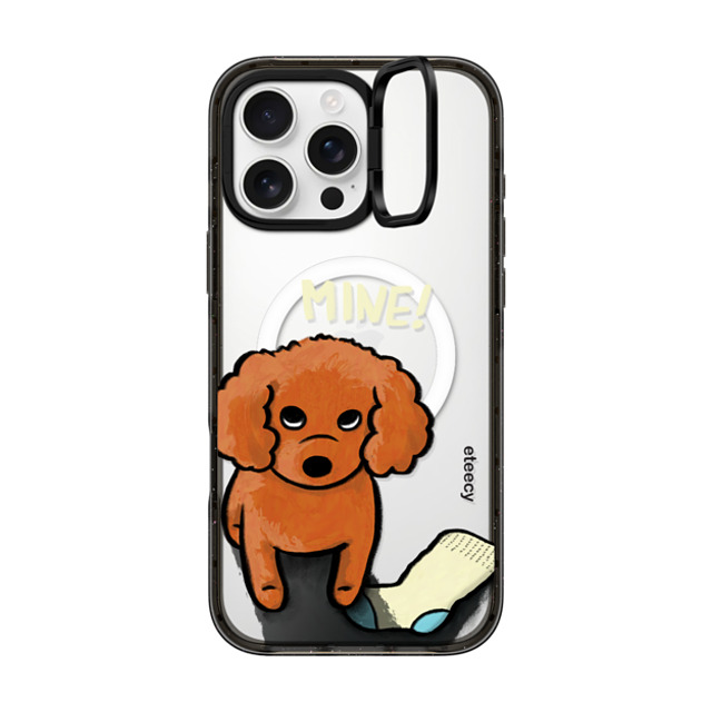 eteecy x CASETiFY iPhone 16 Pro Max Case Dog,Animal Black インパクトリングスタンドケース MagSafe対応 Mine! Father's Day eteecy x CASETiFY iPhone 16 Pro Max Case Dog,Animal Black インパクトリングスタンドケース MagSafe対応 Mine! Father's Day
