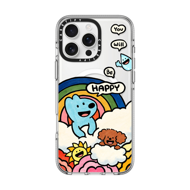 eteecy x CASETiFY iPhone 16 Pro Max ケース クリア クリア ケース MagSafe対応 You will be happy