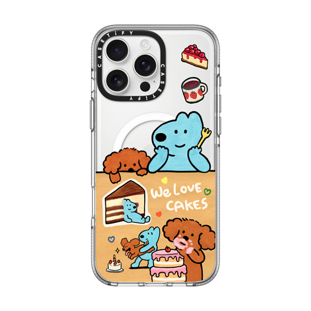 eteecy x CASETiFY iPhone 16 Pro Max Case Dog,Animal Clear Clear Case MagSafe Compatible We love Cakes Mother's Day eteecy x CASETiFY iPhone 16 Pro Max Case Dog,Animal Clear Clear Case MagSafe Compatible We love Cakes Mother's Day