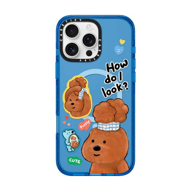 eteecy x CASETiFY iPhone 16 Pro Max Case スカイブルー Impact Case MagSafe Compatible How do I look eteecy x CASETiFY iPhone 16 Pro Max Case スカイブルー Impact Case MagSafe Compatible How do I look