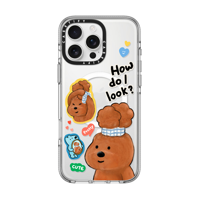 eteecy x CASETiFY iPhone 16 Pro Max ケース クリア クリア ケース MagSafe対応 How do I look