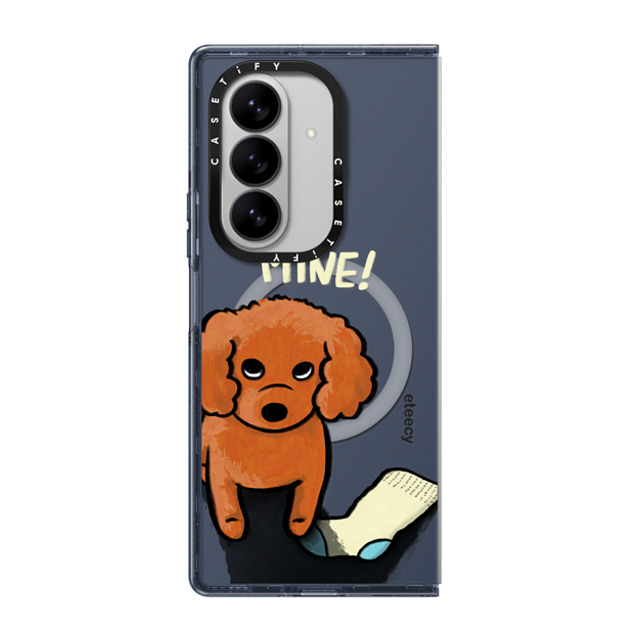 eteecy x CASETiFY Galaxy Z Fold7 Case Dog,Animal ネイビー マグネット式 インパクトケース Mine! New iPhone eteecy x CASETiFY Galaxy Z Fold7 Case Dog,Animal ネイビー マグネット式 インパクトケース Mine! New iPhone