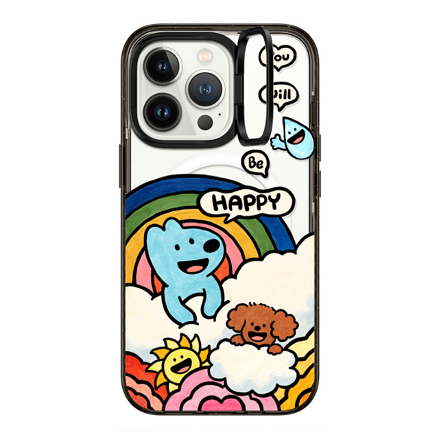 eteecy x CASETiFY iPhone 13 Pro Case Dog,Animal ブラック インパクトリングスタンドケース MagSafe対応 You will be happy Mother's Day eteecy x CASETiFY iPhone 13 Pro Case Dog,Animal ブラック インパクトリングスタンドケース MagSafe対応 You will be happy Mother's Day