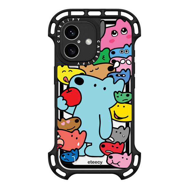 eteecy x CASETiFY iPhone 16 Case Black ウルトラ バウンスケース MagSafe対応 It is all me eteecy x CASETiFY iPhone 16 Case Black ウルトラ バウンスケース MagSafe対応 It is all me