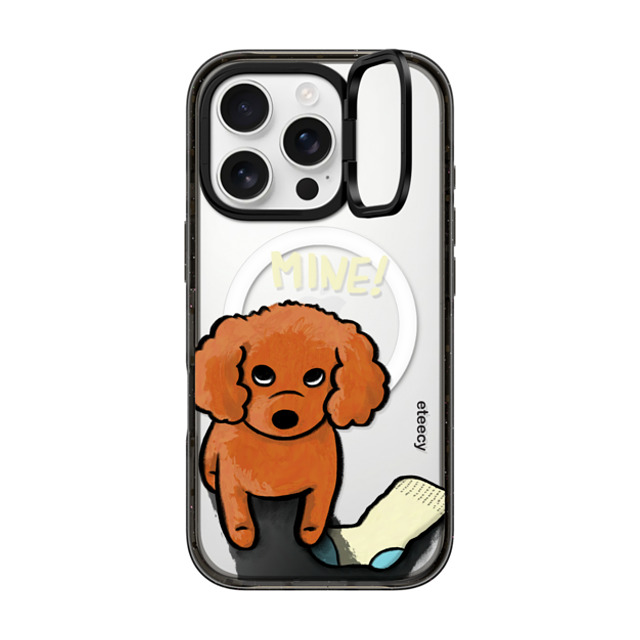eteecy x CASETiFY iPhone 16 Pro Case Dog,Animal Black インパクトリングスタンドケース MagSafe対応 Mine! Back to School eteecy x CASETiFY iPhone 16 Pro Case Dog,Animal Black インパクトリングスタンドケース MagSafe対応 Mine! Back to School