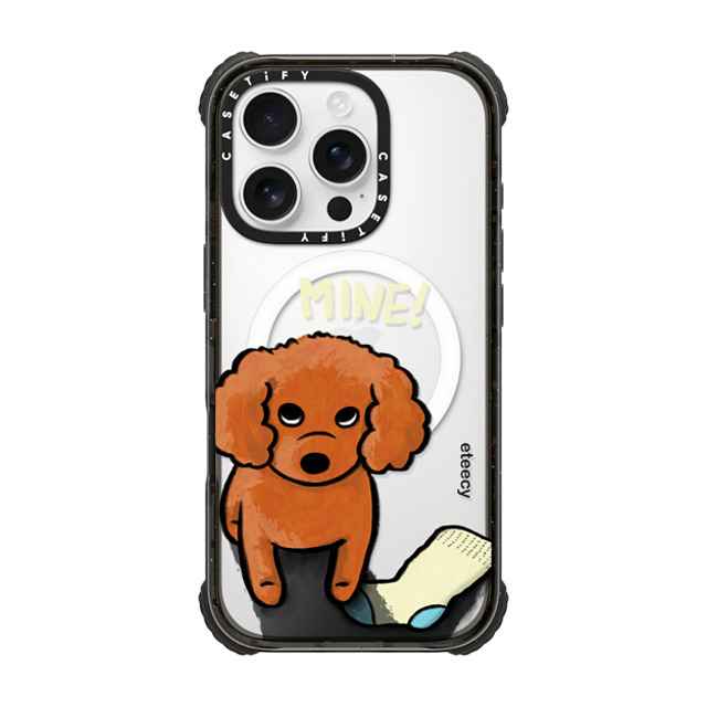 eteecy x CASETiFY iPhone 16 Pro Case Dog,Animal Black ウルトラ インパクトケース MagSafe 対応 Mine! Back to School eteecy x CASETiFY iPhone 16 Pro Case Dog,Animal Black ウルトラ インパクトケース MagSafe 対応 Mine! Back to School
