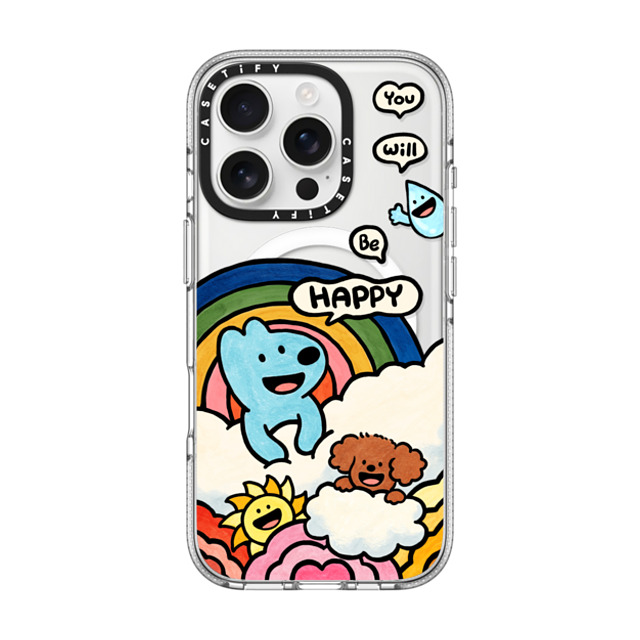eteecy x CASETiFY iPhone 16 Pro ケース クリア クリア ケース MagSafe対応 You will be happy