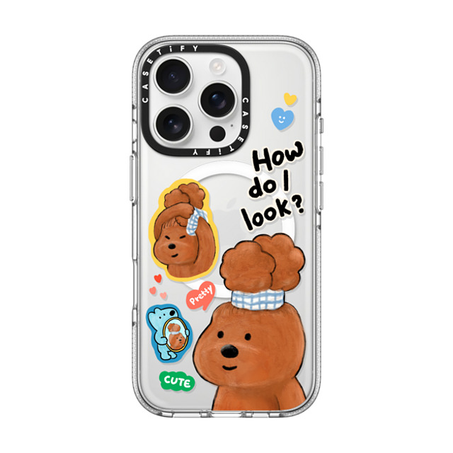 eteecy x CASETiFY iPhone 16 Pro ケース クリア クリア ケース MagSafe対応 How do I look