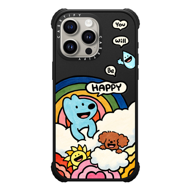 eteecy x CASETiFY iPhone 15 Pro Max Case Dog,Animal Matte Black ウルトラ インパクトケース MagSafe 対応 You will be happy Back to School eteecy x CASETiFY iPhone 15 Pro Max Case Dog,Animal Matte Black ウルトラ インパクトケース MagSafe 対応 You will be happy Back to School