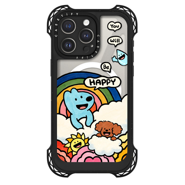 eteecy x CASETiFY iPhone 15 Pro Max Case Dog,Animal Black ウルトラ バウンスケース MagSafe対応 You will be happy Back to School eteecy x CASETiFY iPhone 15 Pro Max Case Dog,Animal Black ウルトラ バウンスケース MagSafe対応 You will be happy Back to School