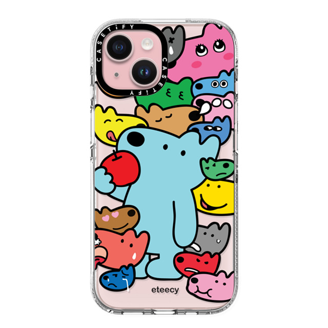 eteecy x CASETiFY iPhone 15 ケース クリア クリア ケース MagSafe対応 It is all me