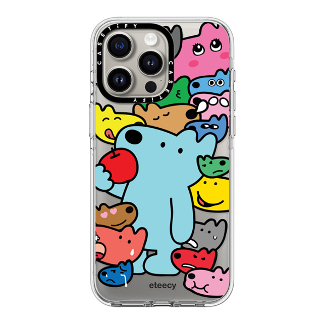 eteecy x CASETiFY iPhone 15 Pro Max ケース クリア クリア ケース MagSafe対応 It is all me