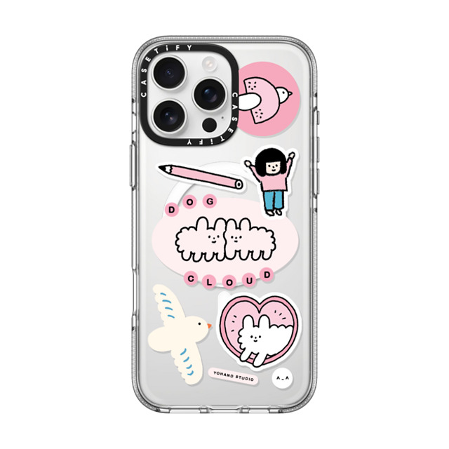 Yohand Studio x CASETiFY iPhone 16 Pro Max Case Clear Clear Case MagSafe Compatible My Design #4 Mother's Day Yohand Studio x CASETiFY iPhone 16 Pro Max Case Clear Clear Case MagSafe Compatible My Design #4 Mother's Day