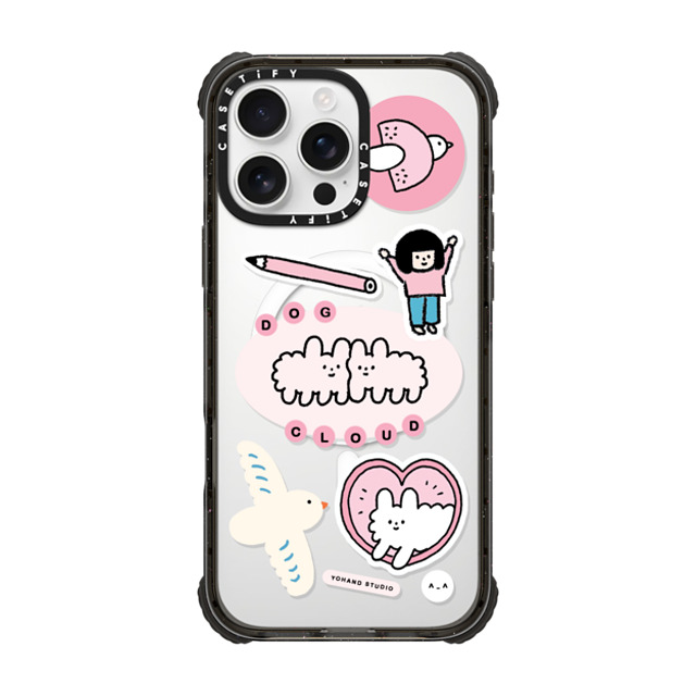 Yohand Studio x CASETiFY iPhone 16 Pro Max Case Black ウルトラ インパクトケース MagSafe 対応 My Design #4 Mother's Day Yohand Studio x CASETiFY iPhone 16 Pro Max Case Black ウルトラ インパクトケース MagSafe 対応 My Design #4 Mother's Day