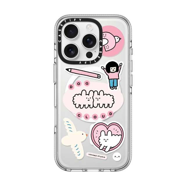 Yohand Studio x CASETiFY iPhone 16 Pro Case Clear Clear Case MagSafe Compatible My Design #4 Mother's Day Yohand Studio x CASETiFY iPhone 16 Pro Case Clear Clear Case MagSafe Compatible My Design #4 Mother's Day