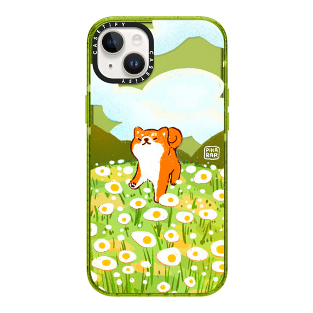 Pikarar x CASETiFY iPhone 14 Plus ケース Floral,Dog Kiwi インパクトケース Egg Field by PIKARAR Mother's Day Pikarar x CASETiFY iPhone 14 Plus ケース Floral,Dog Kiwi インパクトケース Egg Field by PIKARAR Mother's Day