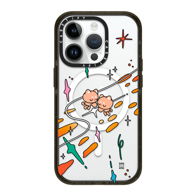 Pikarar x CASETiFY iPhone 14 Pro ケース ブラック インパクトケース MagSafe対応 Only You
