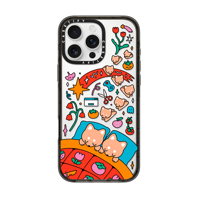 Pikarar x CASETiFY iPhone 16 Pro Max ケース ブラック インパクトケース Dreaming