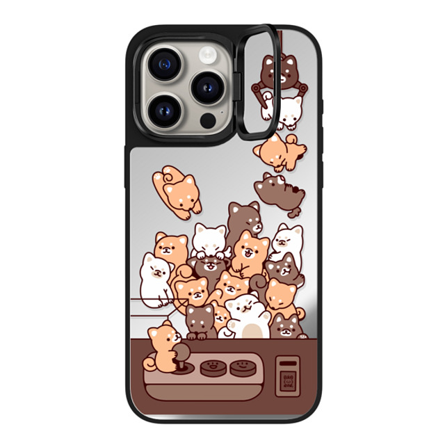 Pikarar x CASETiFY iPhone 15 Pro Max Case Silver on Black ミラー リングスタンドケース MagSafe対応 I Pick You Mother's Day Pikarar x CASETiFY iPhone 15 Pro Max Case Silver on Black ミラー リングスタンドケース MagSafe対応 I Pick You Mother's Day
