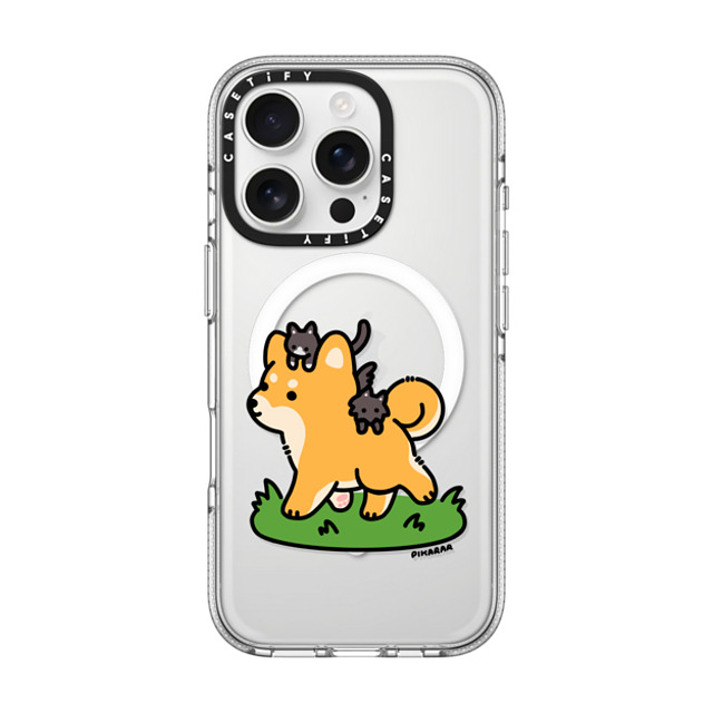 Pikarar x CASETiFY iPhone 16 Pro Case Dog,Animal Clear Clear Case MagSafe Compatible Goin For a Ride by Pikarar Mother's Day Pikarar x CASETiFY iPhone 16 Pro Case Dog,Animal Clear Clear Case MagSafe Compatible Goin For a Ride by Pikarar Mother's Day
