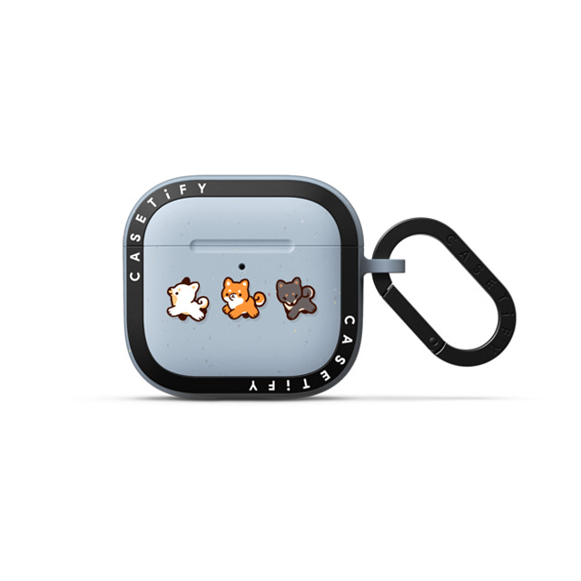 Pikarar x CASETiFY AirPods 4 Dog,Animal スカイブルー バウンス ケース Trotting Trio Mother's Day Pikarar x CASETiFY AirPods 4 Dog,Animal スカイブルー バウンス ケース Trotting Trio Mother's Day