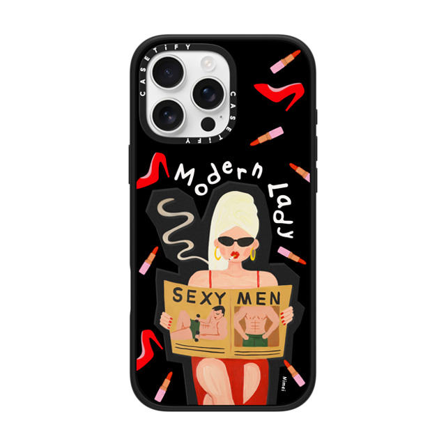 CASETiFY iPhone 16 Pro Max Case Matte Black Impact Case MagSafe Compatible Modern Lady åå…ƒ 尼羞 Back to School CASETiFY iPhone 16 Pro Max Case Matte Black Impact Case MagSafe Compatible Modern Lady åå…ƒ 尼羞 Back to School