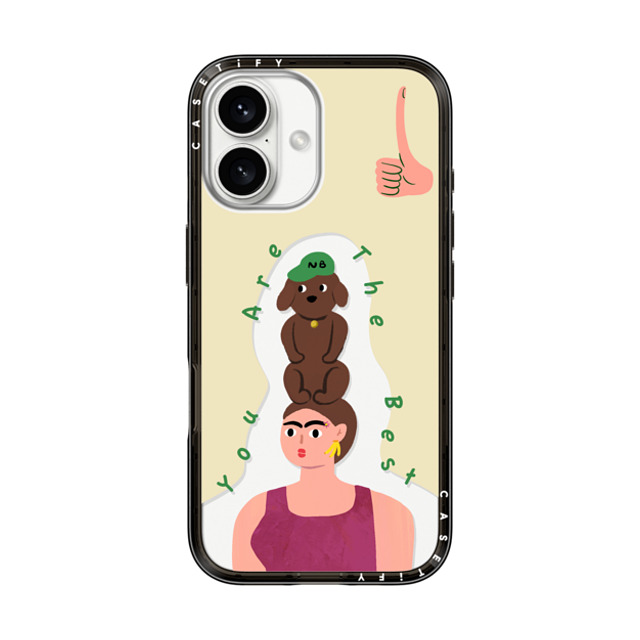 CASETiFY iPhone 16 Case Black インパクトライトケース You are the best åå…ƒ 尼羞 CASETiFY iPhone 16 Case Black インパクトライトケース You are the best åå…ƒ 尼羞