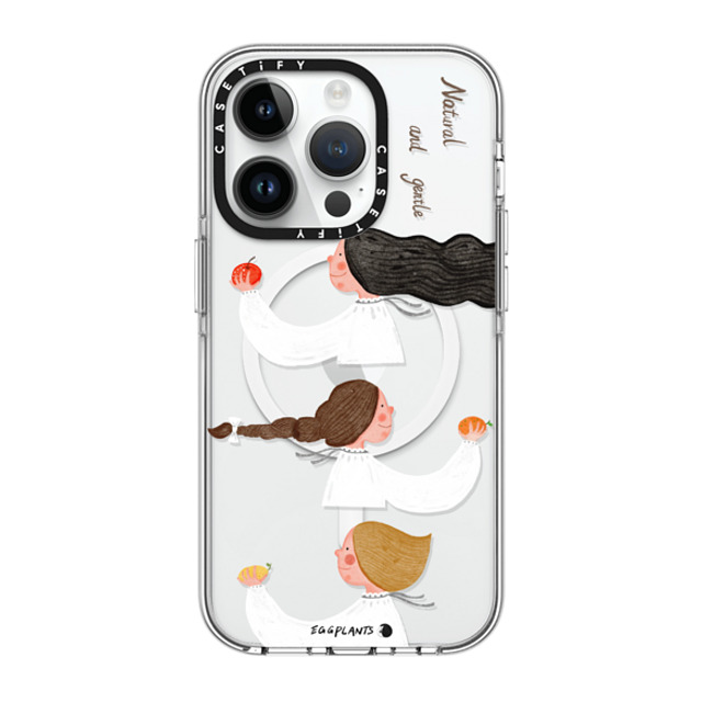 CASETiFY iPhone 14 Pro Case Clear Clear Case MagSafe Compatible Love is creeping é›…æ-‡ 熚 CASETiFY iPhone 14 Pro Case Clear Clear Case MagSafe Compatible Love is creeping é›…æ-‡ 熚