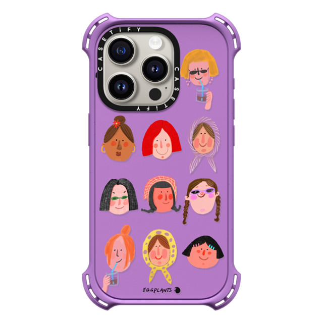 CASETiFY iPhone 15 Pro Case Matte Purple バウンスケース Be beautiful individually é›…æ-‡ 熚 CASETiFY iPhone 15 Pro Case Matte Purple バウンスケース Be beautiful individually é›…æ-‡ 熚