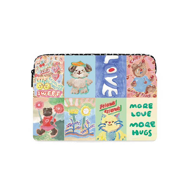 Slowcoaster x CASETiFY Laptop Sleeve - Small (13-inch) マルチカラー MacBook スリーブ SLCO PAINTING